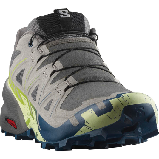 Chaussures SALOMON Speedcross 6 grey/Bleu/Vert