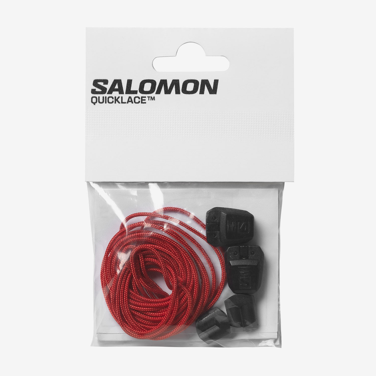 SALOMON apavu ātrās šņores Quicklace Kit red/black