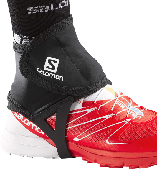 SALOMON shoe covers Trail Gaiters Low black