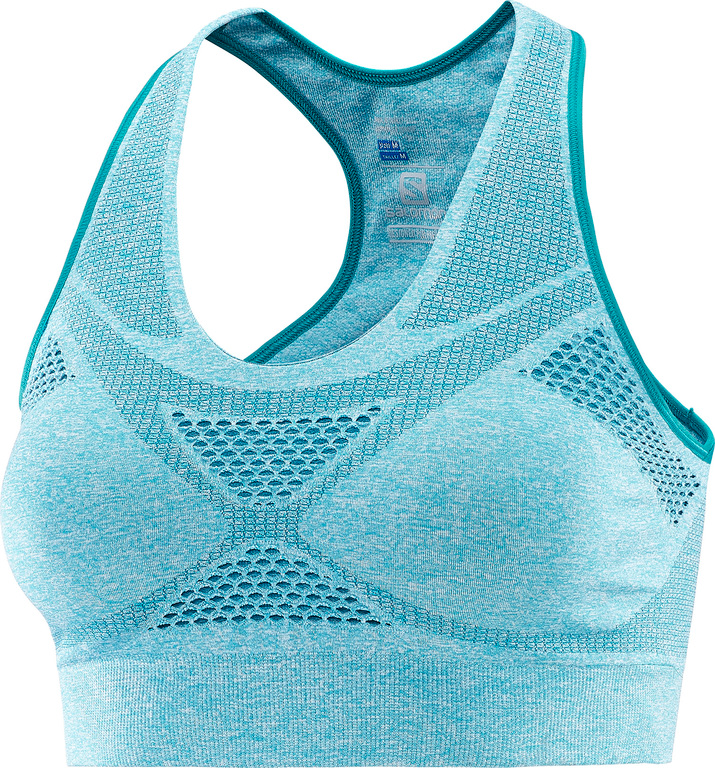 SALOMON sporta krūšturis Medium Impact Bra W tourquise