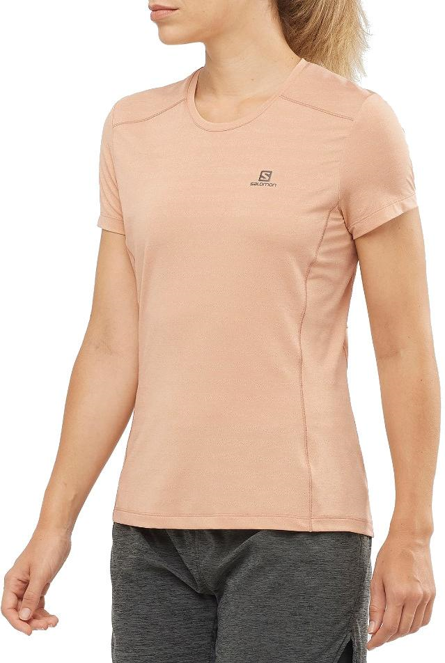 SALOMON XA Tee W sirocco — Skriešanas krekli
