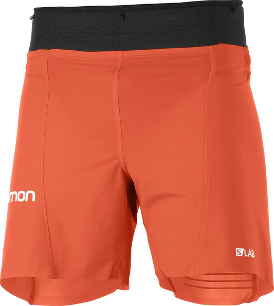 SALOMON S/Lab Sense Shorts racing red/black — Skriešanas apģērbs
