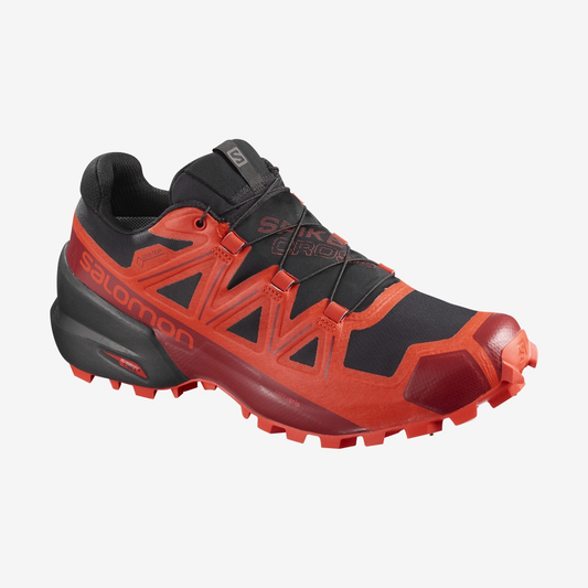 SALOMON обувь Spikecross 5 GTX черный/красный