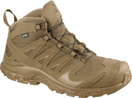SALOMON tactical shoes XA Forces Mid GTX coyote brown