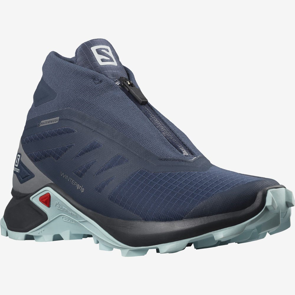 SALOMON shoes Supercross Winter CSWP W dark blue/blue
