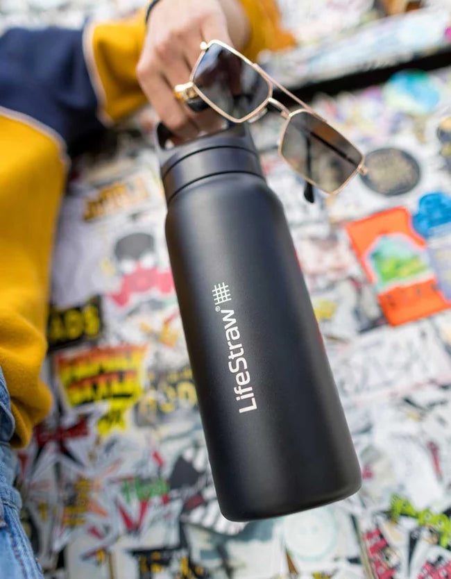 LifeStraw Go 2.0 Стальная бутылка с фильтром для воды 1 л