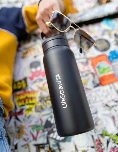 LifeStraw Go 2.0 Стальная бутылка с фильтром для воды 1 л