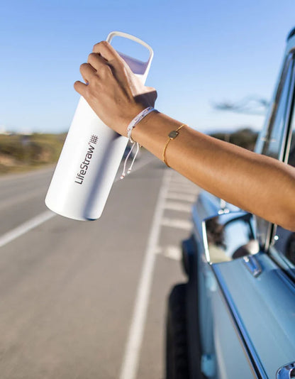 LifeStraw Go 2.0 Стальная бутылка с фильтром для воды 1 л