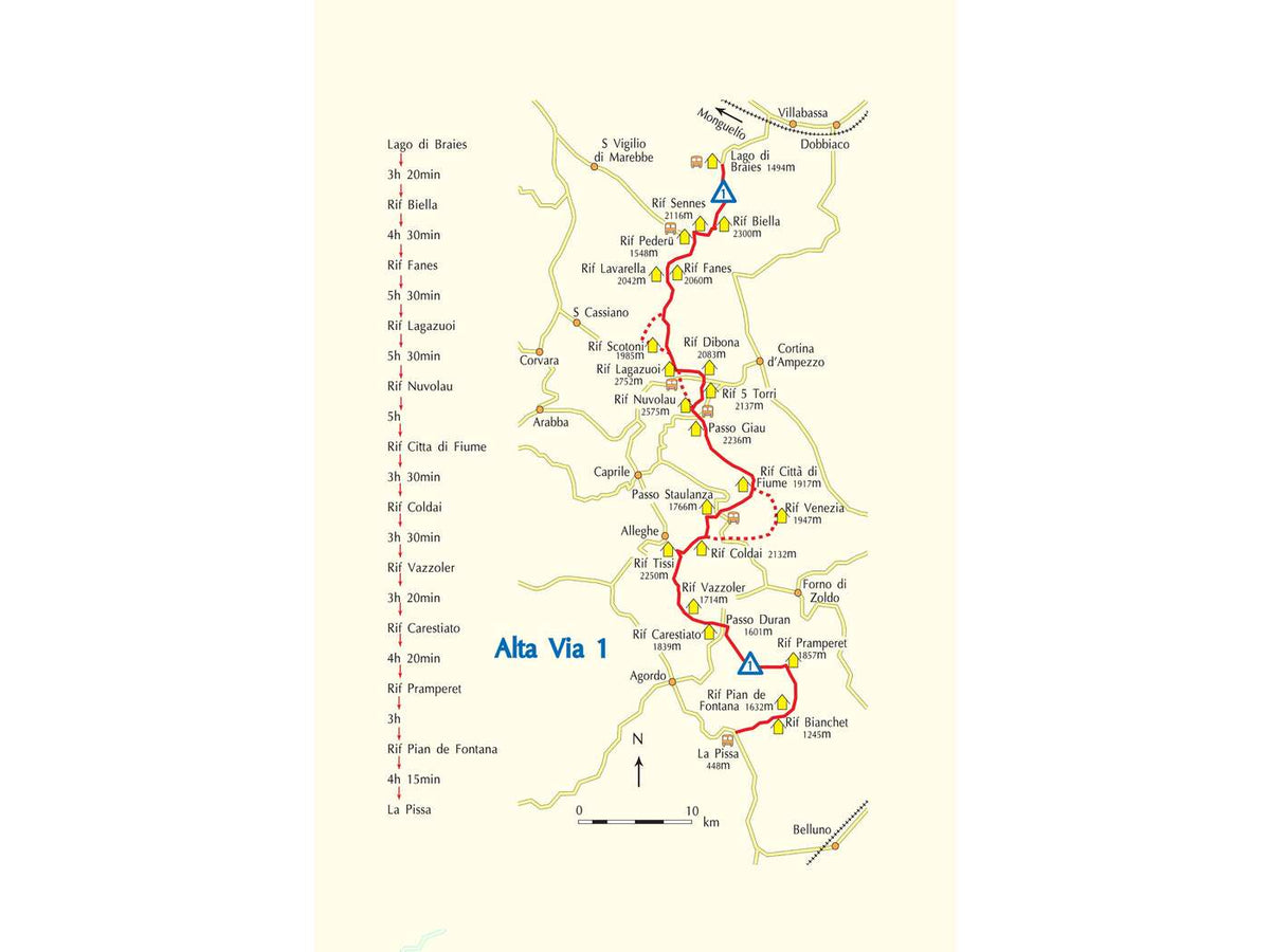 Alta Via 1 - Trekking in the Dolomites (ENG) - verslanature.fr