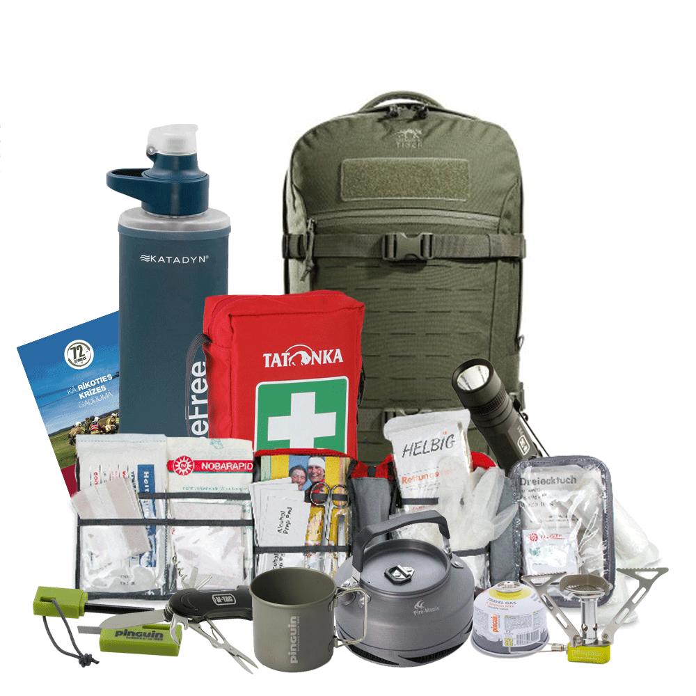 Emergency Bag (Full Set) - DABAI.LV