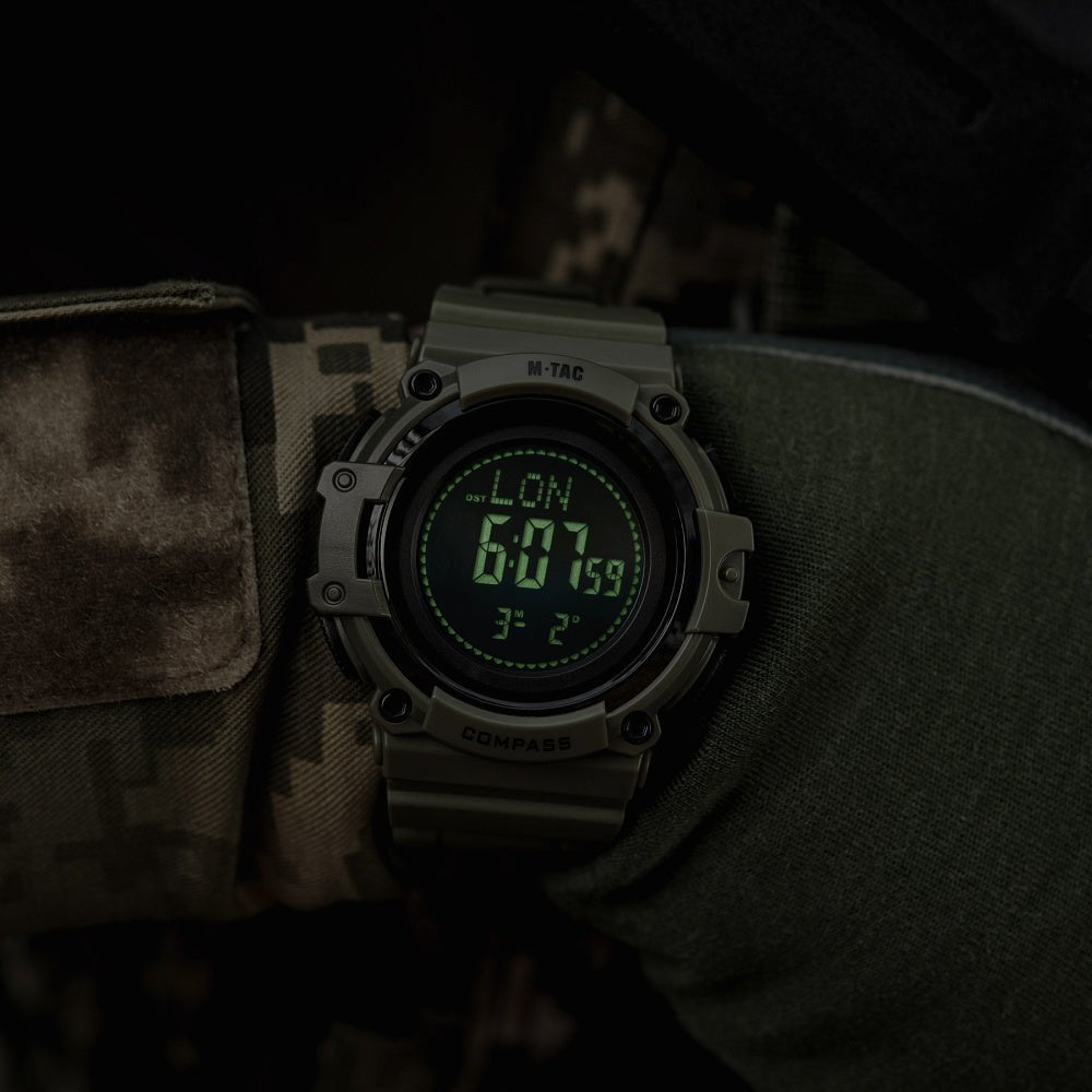M - Tac Tactical Watch with Compass - DABAI.LV