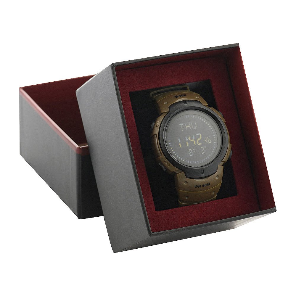 M - Tac Tactical Wristwatch with Compass - DABAI.LV