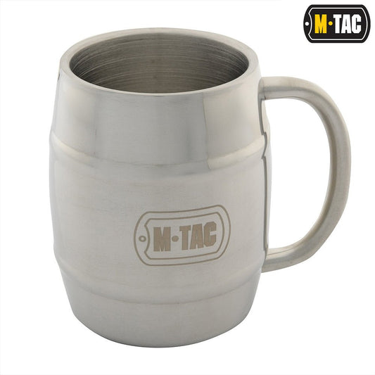 M - Tac steel camping beer thermal mug - verslanature.fr