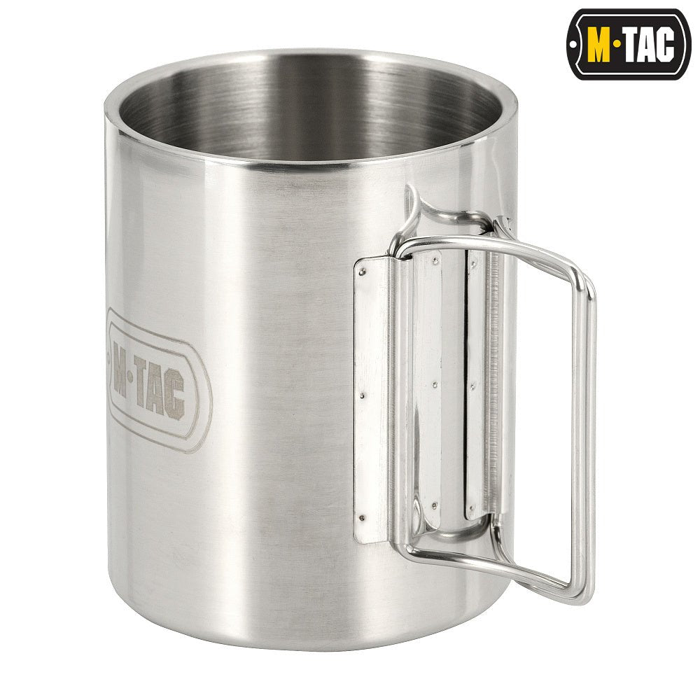 M - Tac Thermo Mug with Folding Handle - DABAI.LV