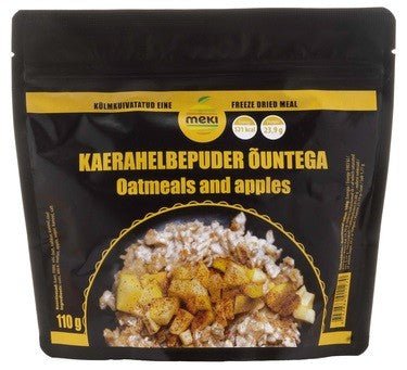 MEKI Овсяная каша с яблоками 110g - dabai.lv