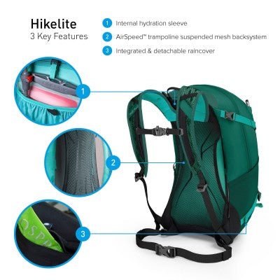 Osprey Hikelite 26 - verslanature.fr