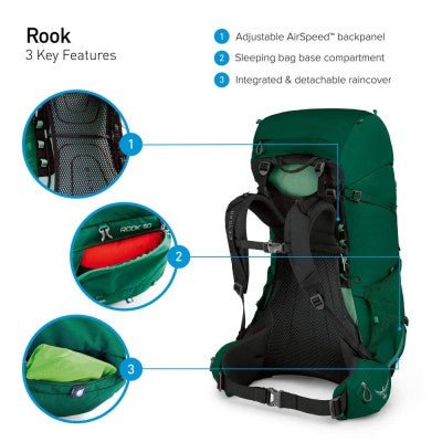 Osprey Rook 50 - DABAI.LV