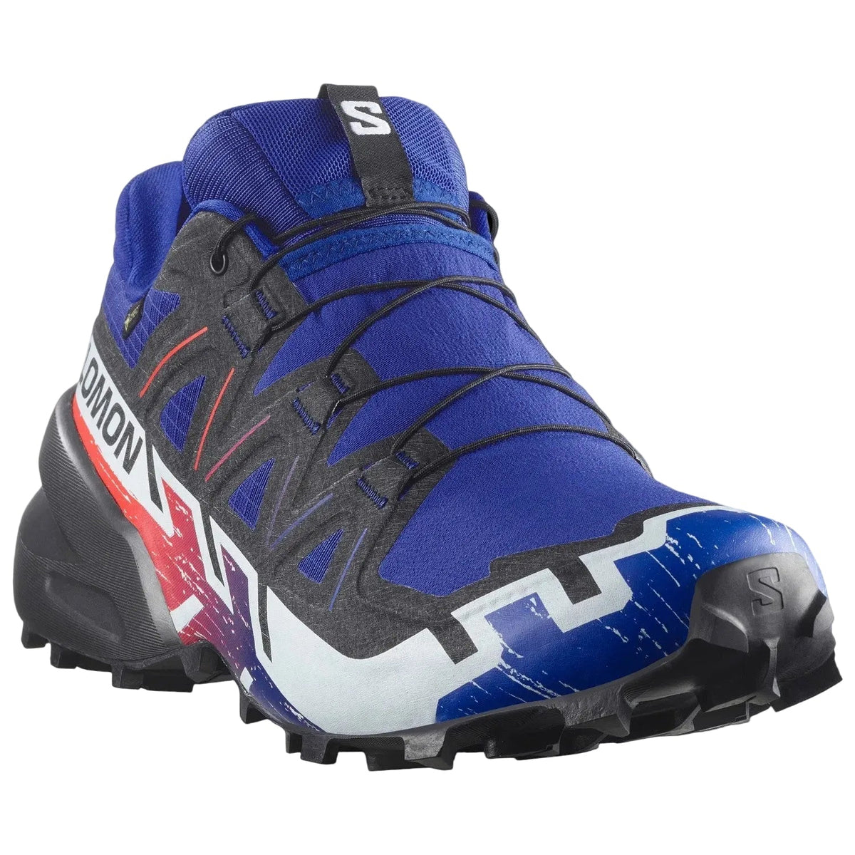 SALOMON apavi Speedcross 6 GTX Equipe surf the web/fiery red/white