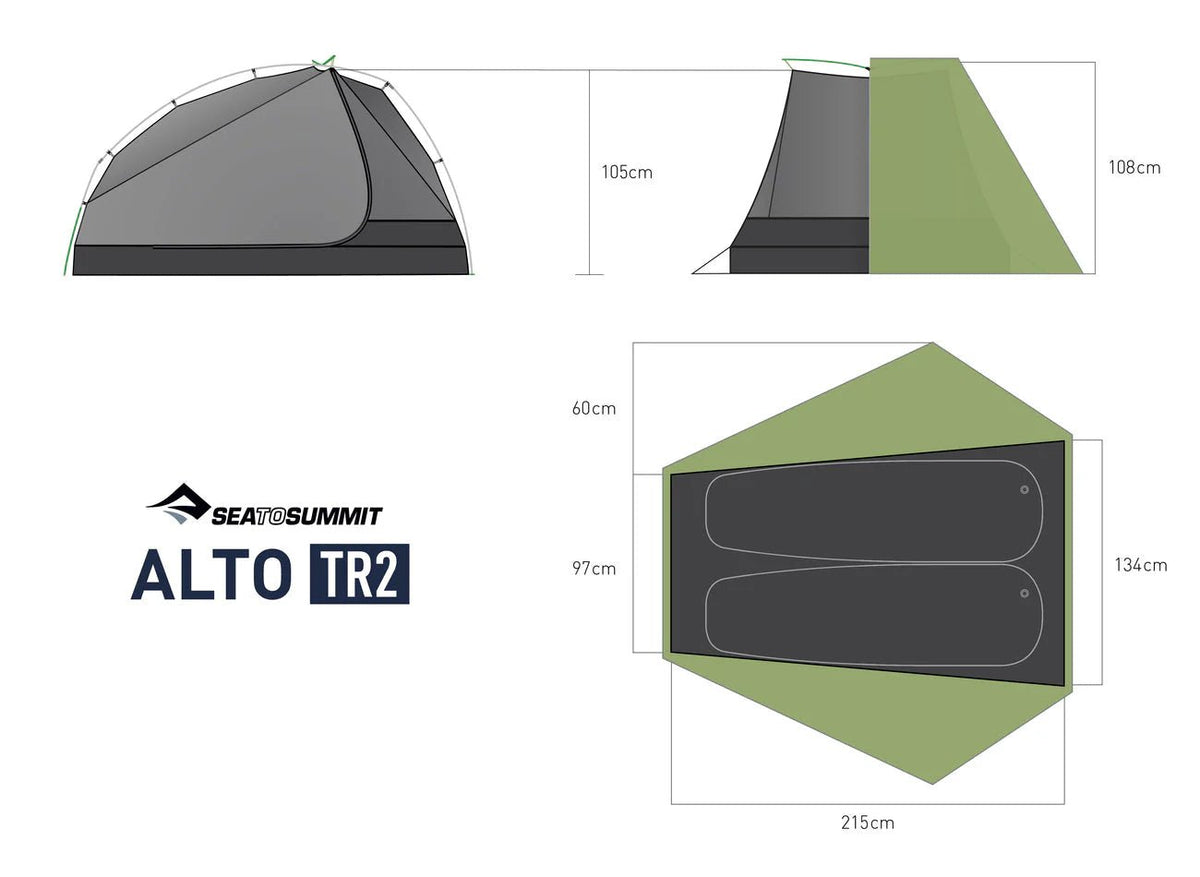 Sea To Summit Alto TR2 - DABAI.LV
