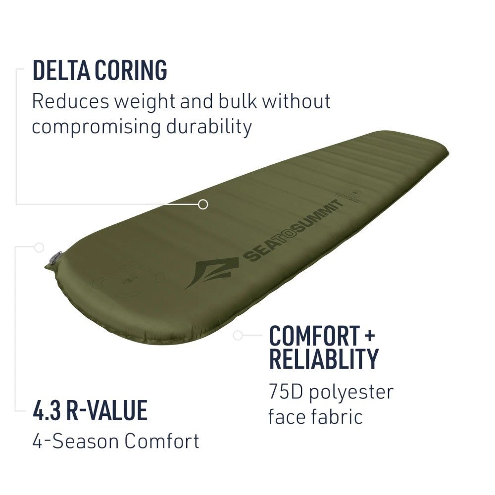Sea To Summit Camp Plus Self Infl.Mat Rectangular Reg. Wide - verslanature.fr