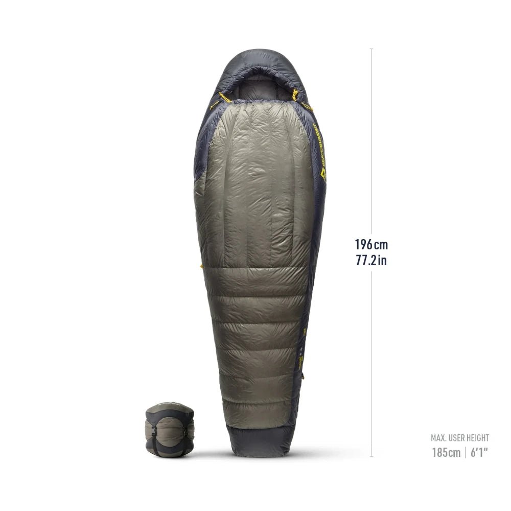 Sea To Summit Spark Pro - 9C Down Sleeping Bag Regular beluga black - verslanature.fr