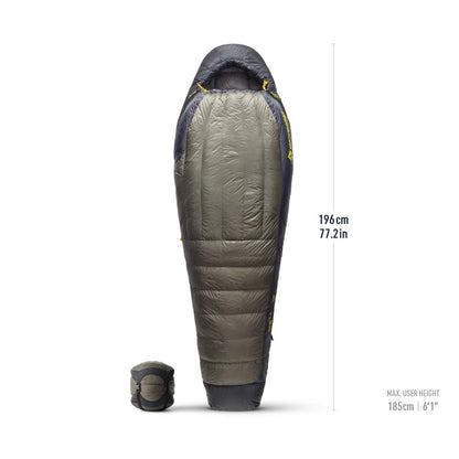 Sea To Summit Spark Pro - 9C Down Sleeping Bag Regular beluga black - verslanature.fr