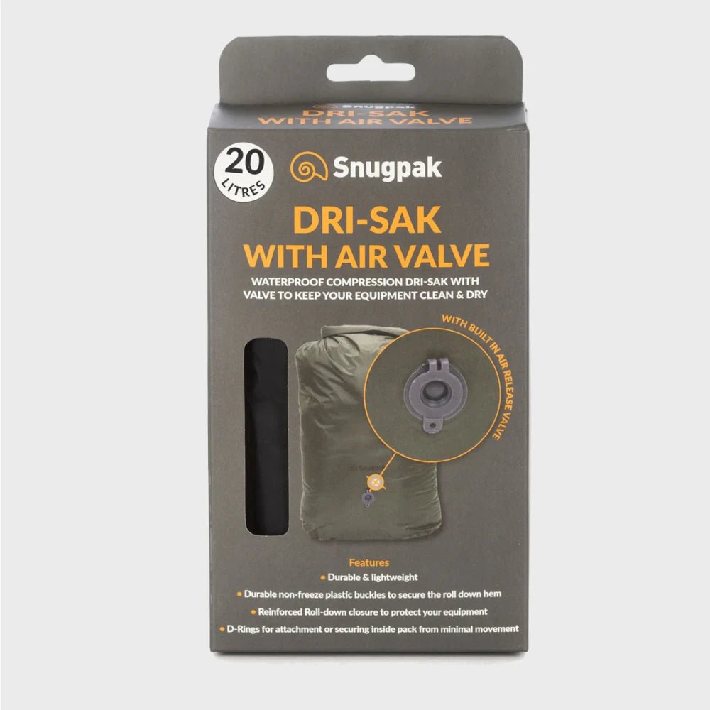Snugpak Dri - Sak With Air Valve 20L - DABAI.LV