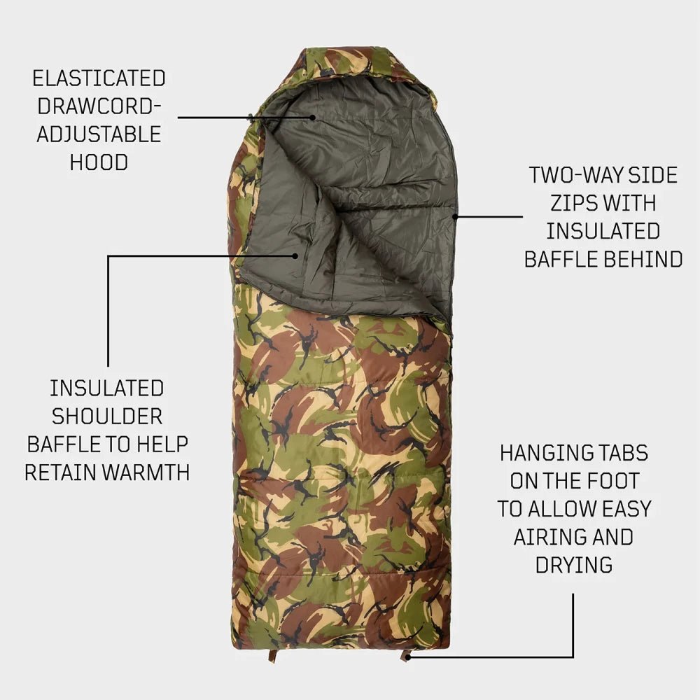 Snugpak Sleeper Kids (Camo) - dabai.lv