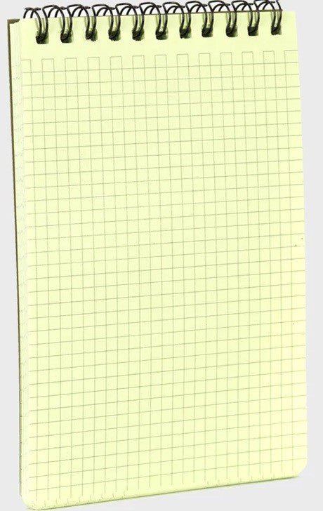 Snugpak Water Resistant Notebook (Olive) - verslanature.fr