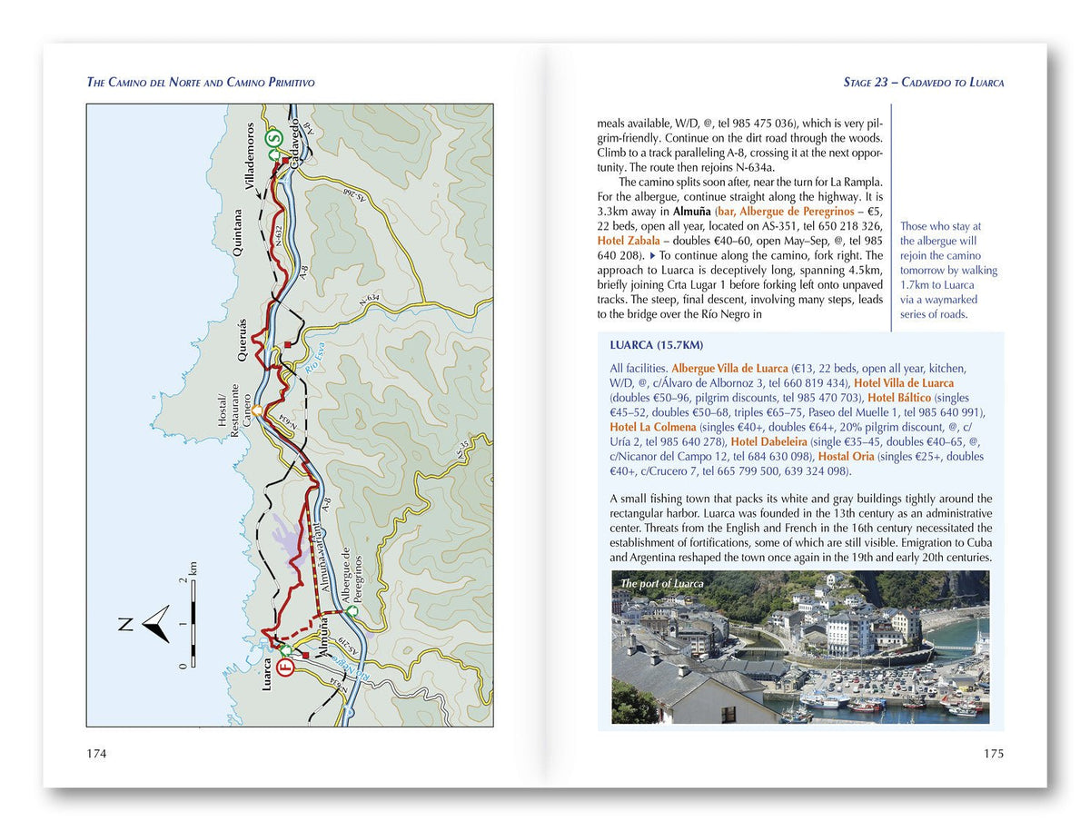 The Camino del Norte and Camino Primitivo To Santiago de Compostela and Finisterre from Irun or Oviedo (ENG) - verslanature.fr
