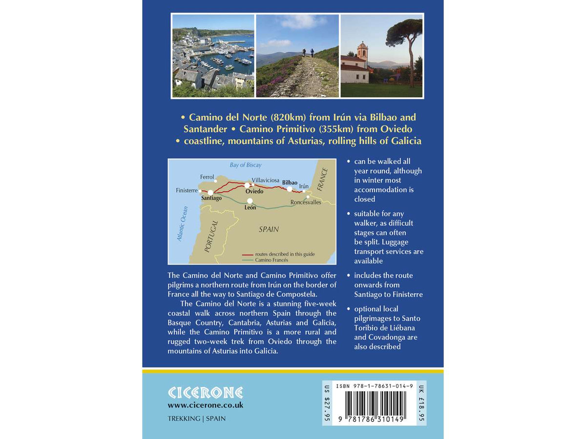 The Camino del Norte and Camino Primitivo To Santiago de Compostela and Finisterre from Irun or Oviedo (ENG) - verslanature.fr