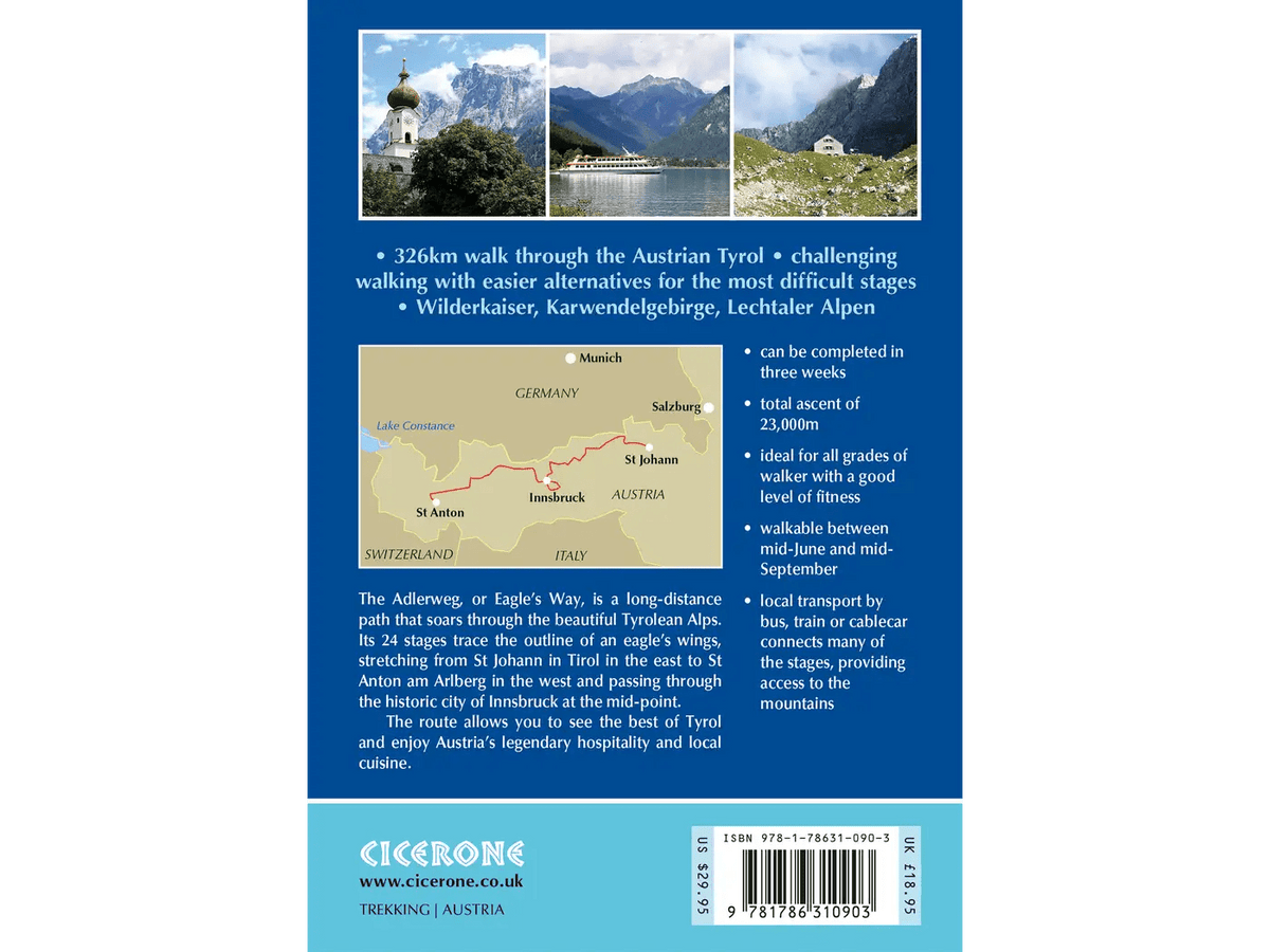 Trekking Austria's Adlerweg - The Eagle's Way (ENG) - dabai.lv
